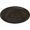 Ekena Millwork Temple Ceiling Medallion (Fits Canopies up to 9 1/4"), Hand-Painted Stone Hearth, 24"OD x 1 5/8"P CM24TESHF - alternate 2